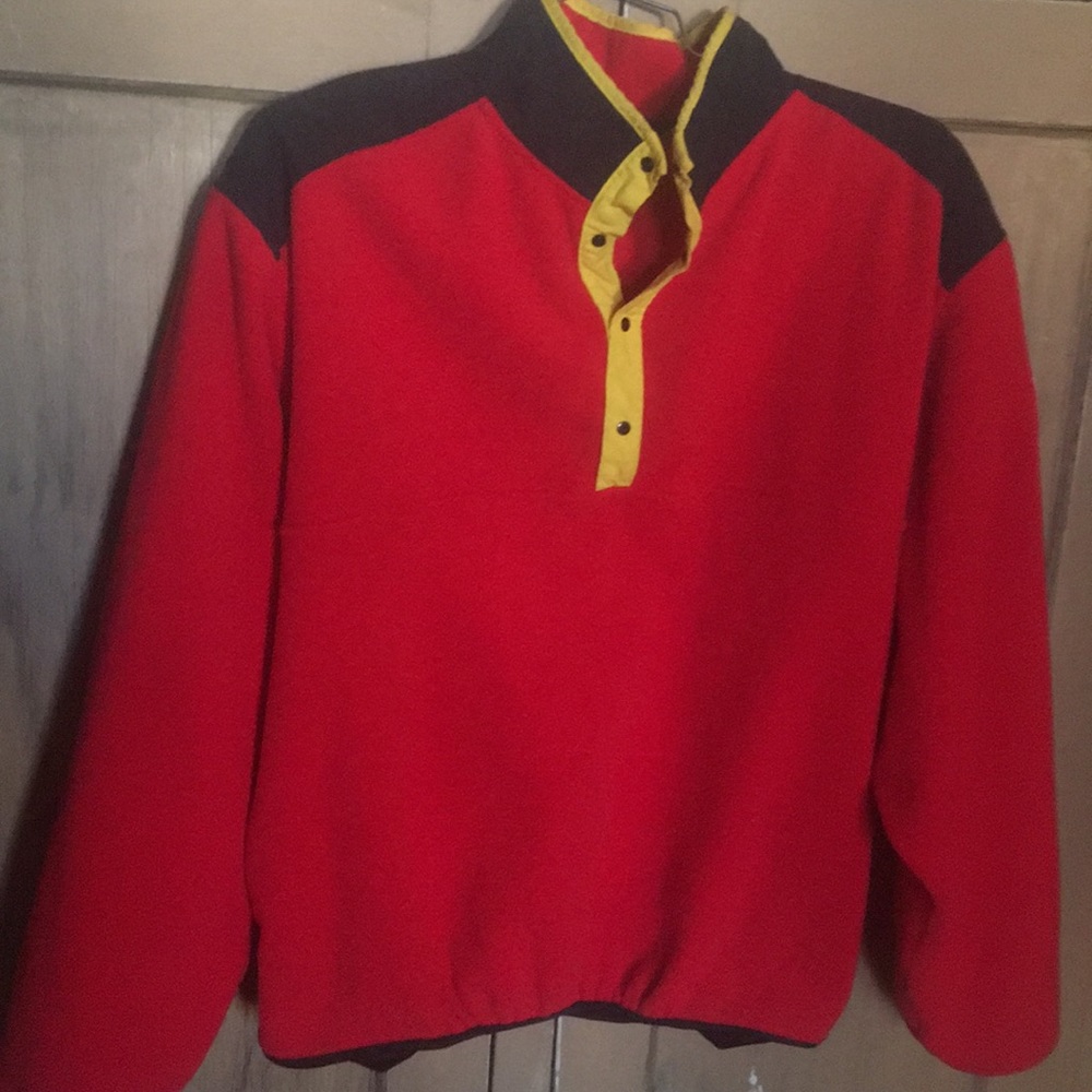 Marlboro Adventure Team Red Vintage Fleece Jacket